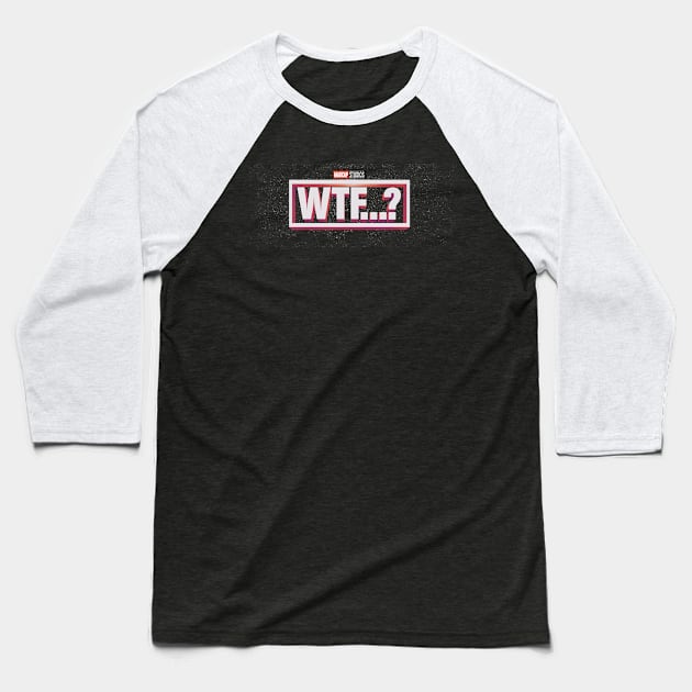 WTF Baseball T-Shirt by sambukino